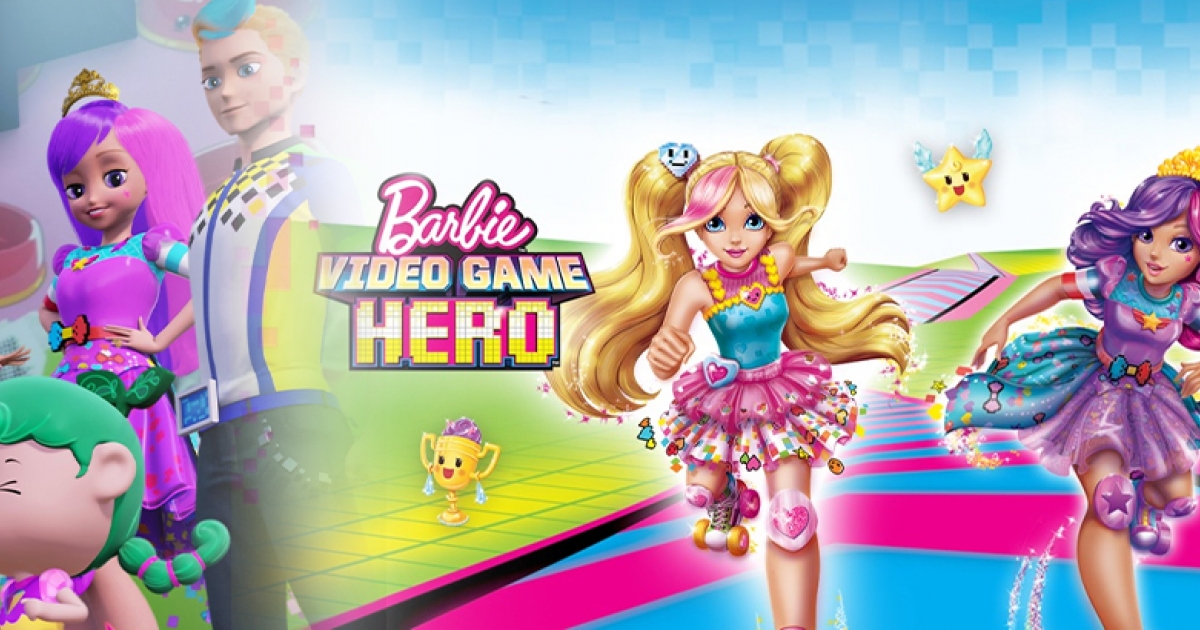Barbie Movies Video Game Hero Hero Barbie Game Film Barbie Video