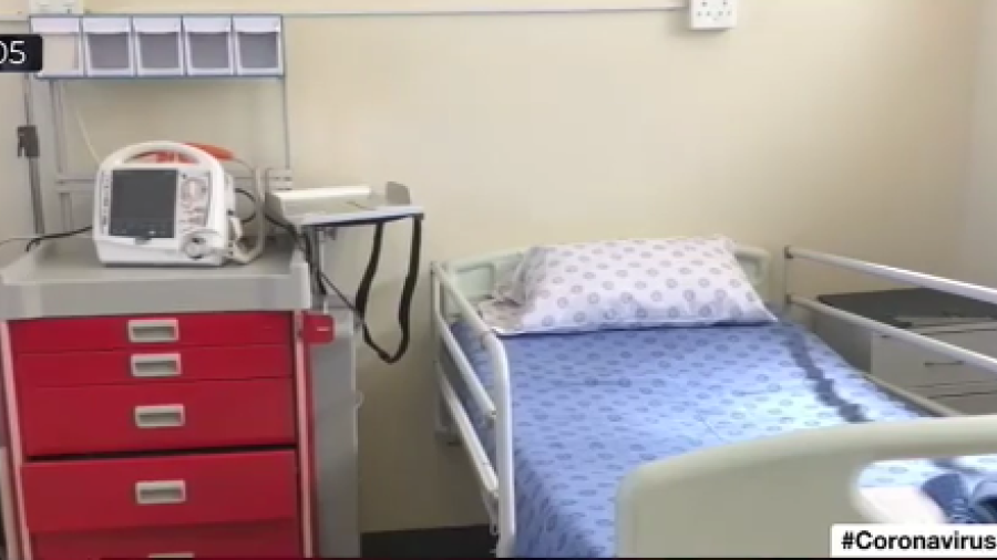 hospital bed